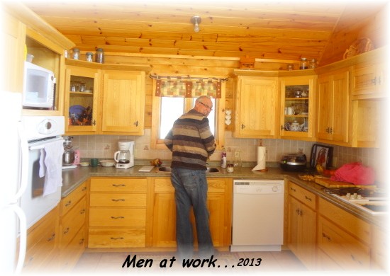 Gordon in the kitchen