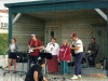 Singing at the boardwalk